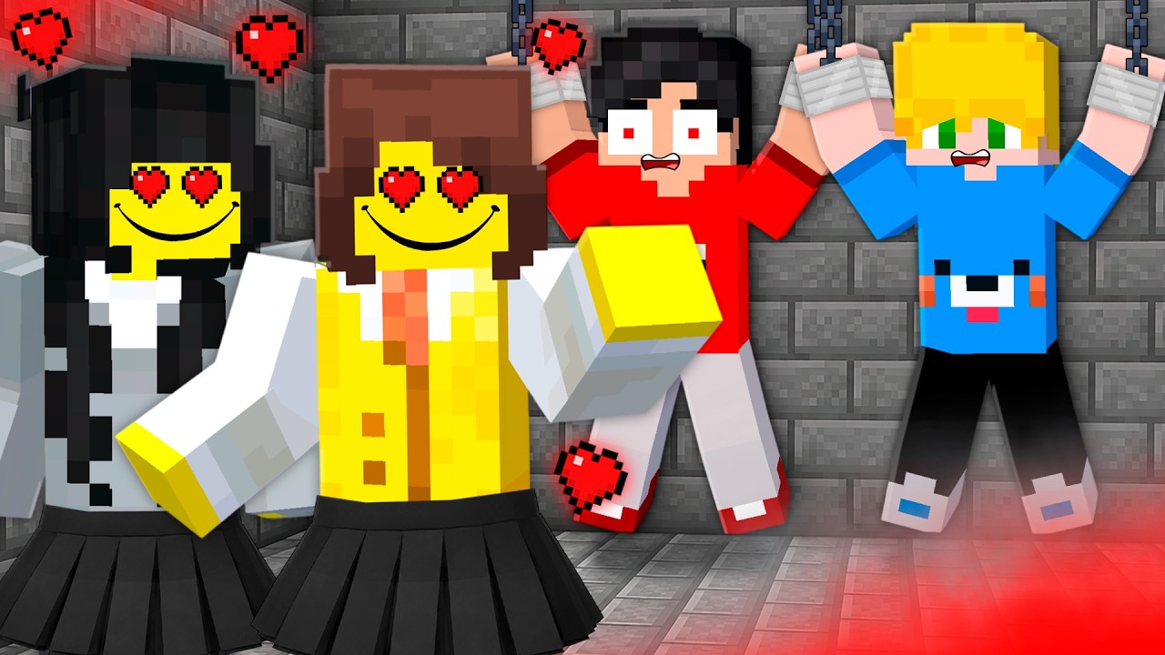 GAROTAS VERITY me PRENDERAM no Minecraft!