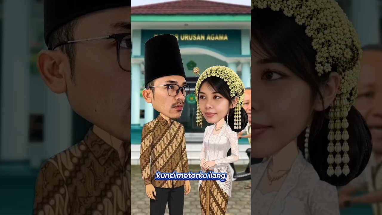 nyari kunci motor yang hilang.