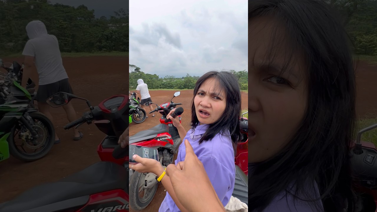 Fajar lari dipanggil buna pake mic #trendingshorts