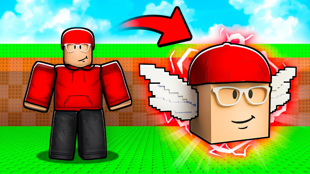 تحولت الى لكي بلوك نادر😱🔥!! Be Lucky Block