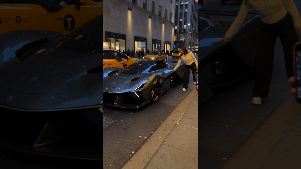 🔥 “Everyone in NYC Was Stopping to Film This INSANE Supercar! 😳🔥” #Supercar #NYC #LuxuryCars