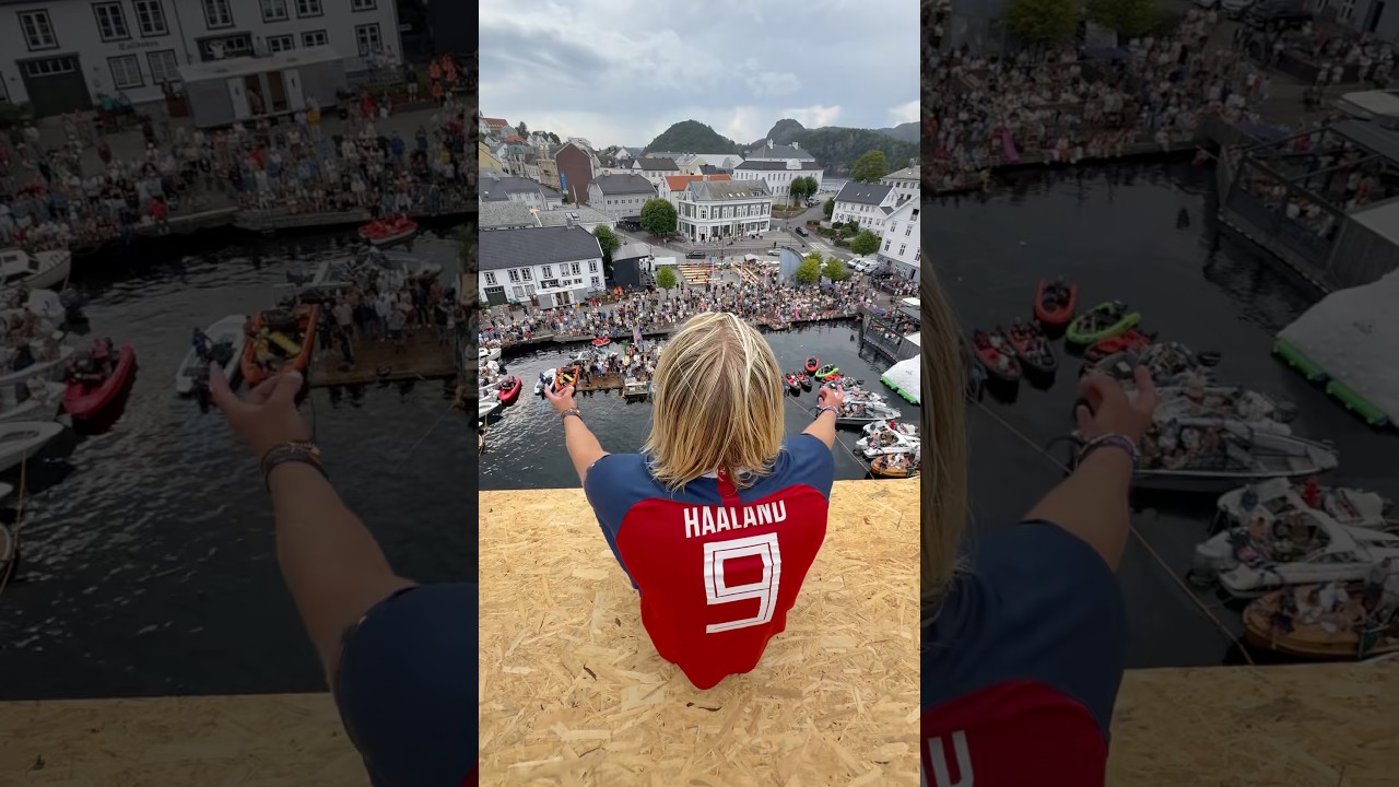 Haaland is enjoying his vacation🇳🇴 #haaland #worldcup2026 #norway