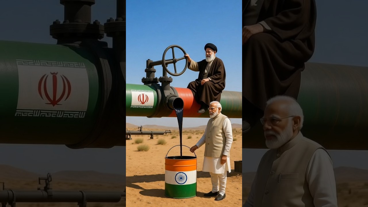 Ayatollah Khamenei Distributing Oil vs Donald Trump! 😂 AI Funny Parody