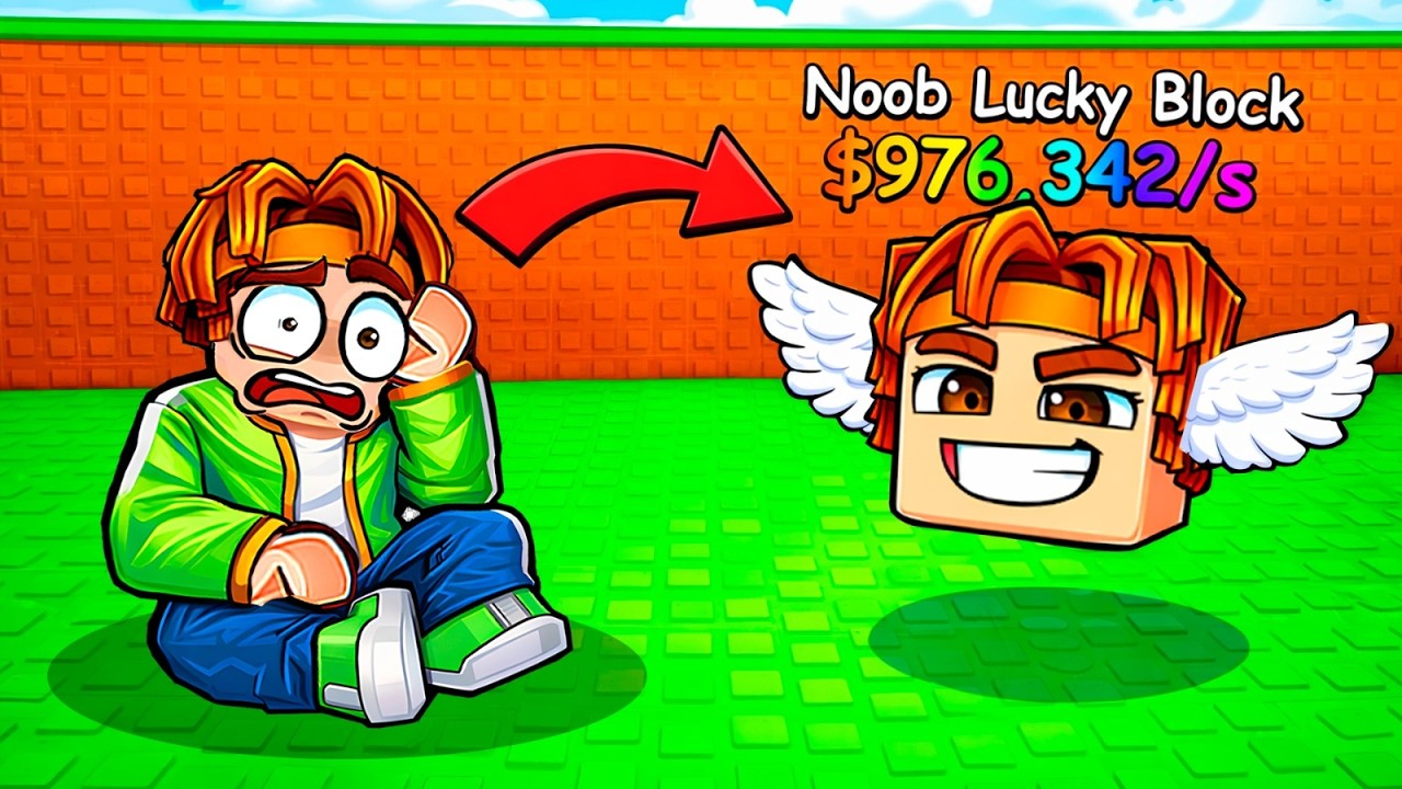 COMO SERIA SE EU FOSSE UMA LUCKY BLOCK?