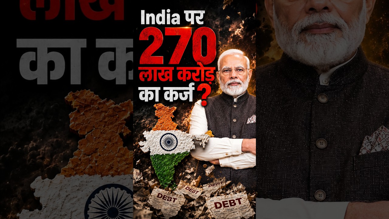 ₹270 Lakh Crore Debt on India? The Truth Every Citizen Should Know #pawansingh #khansir