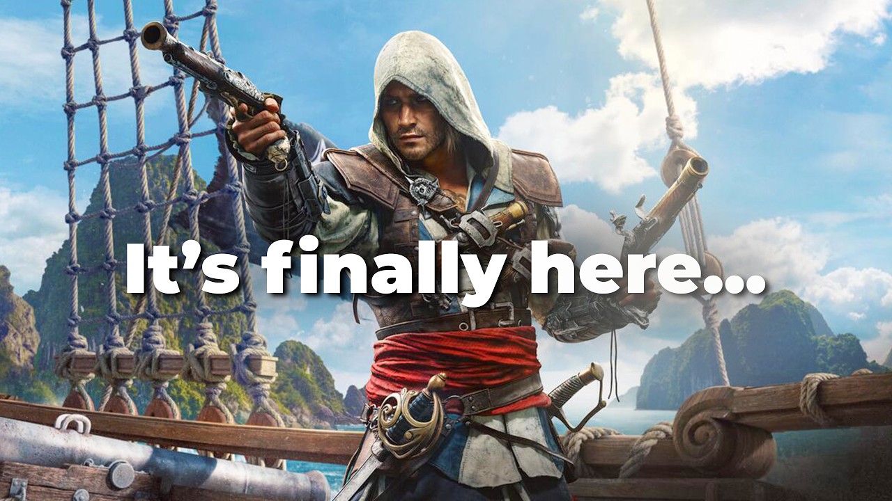 'Assassin's Creed Black Flag Resynced' is FINALLY here...