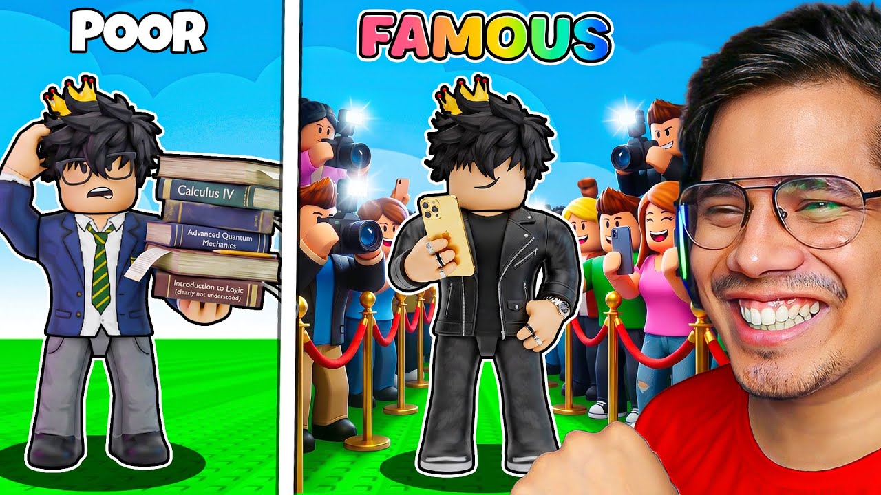 I BECAME THE MOST POPULAR YOUTUBER IN ROBLOX 😱