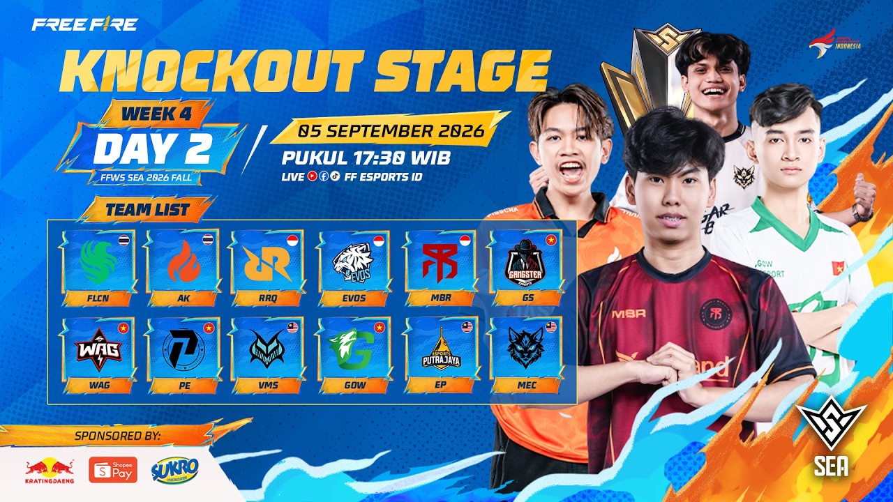 [ID] FFWS SEA 2026 FALL | Knockout Stage - Week 4 Day 2