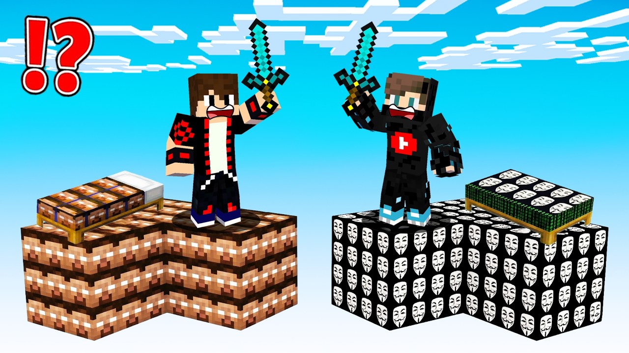 ماين كرافت : حماية سرير الحظ ولكن الهيروبراين ضد الهكـر !!؟ 🔥😱