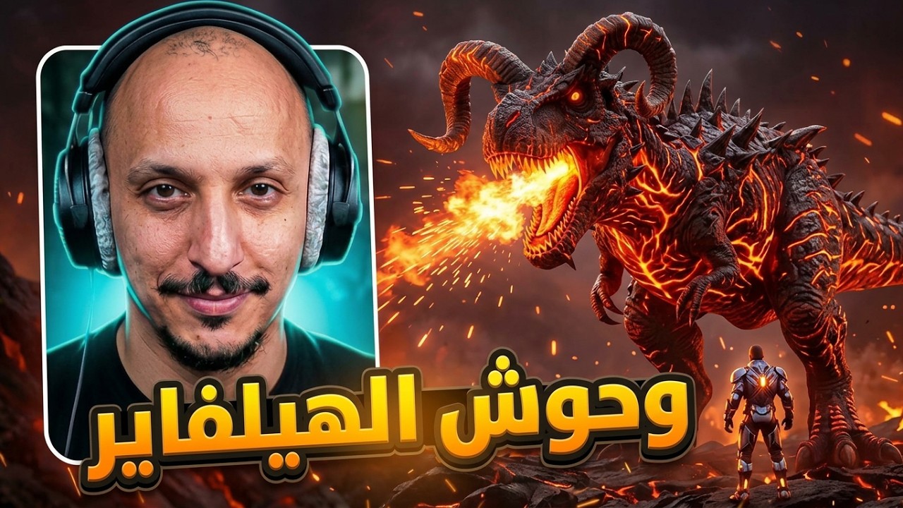 ارك سوبريم #13 | تير نيران الجحيم! Ark Survival Ascended