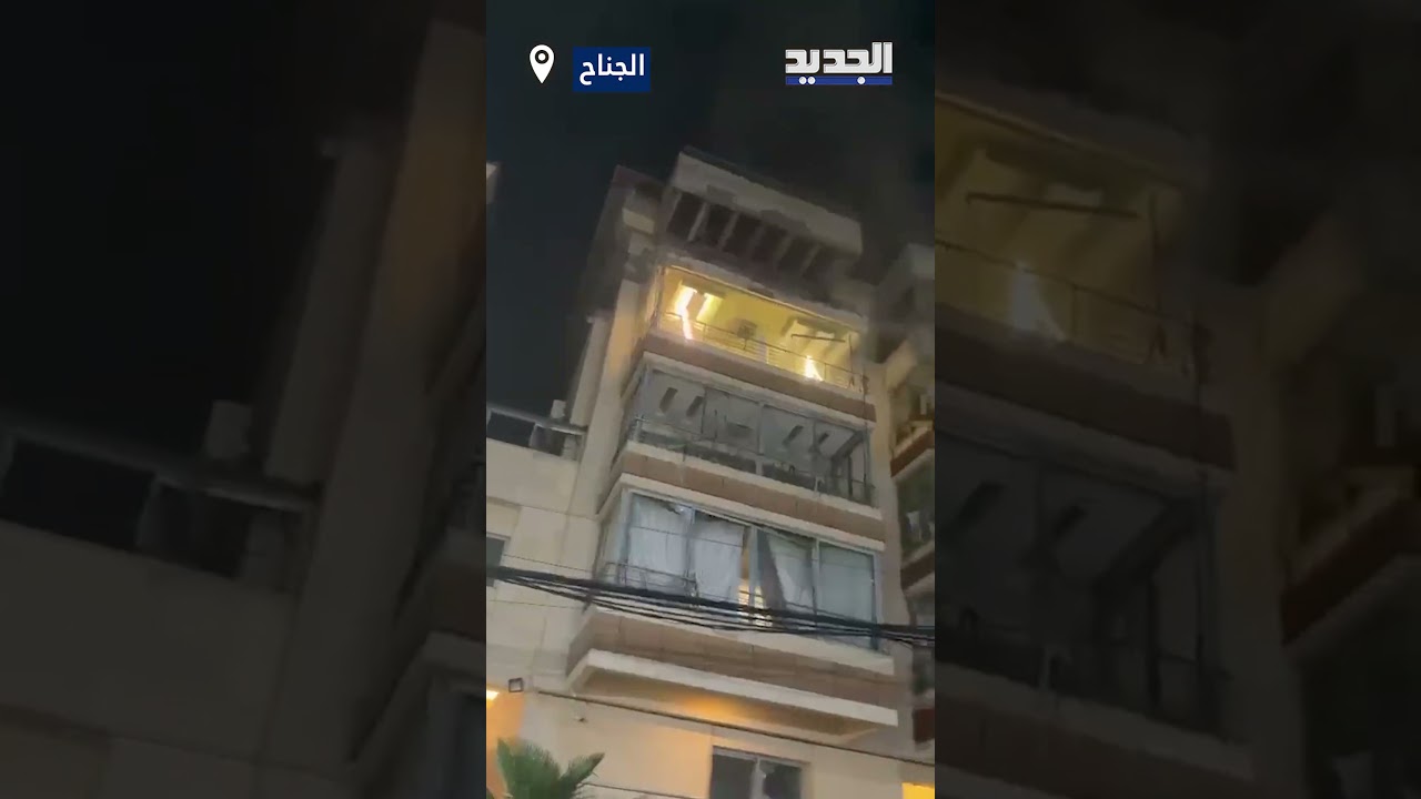 فيديو يوثق حجم الدمار في منطقة الجناح بعد الضربات الاسرائيلية الكثيفة
