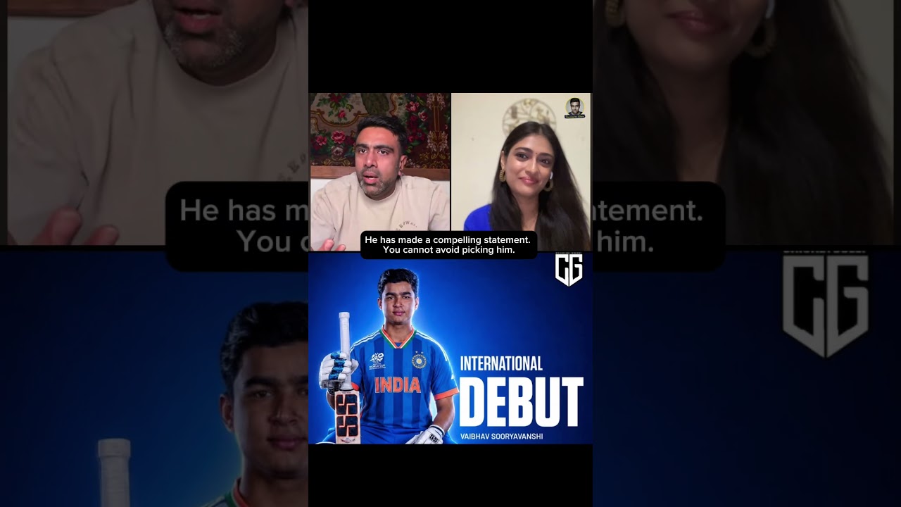 Vaibhav Can Fit Into Any Indian XI. #indiancricket #ashwin #vaibhavsuryavanshi