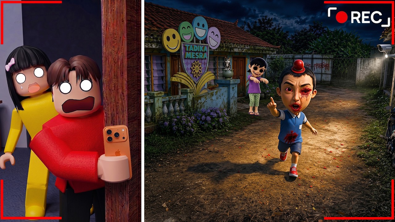 Yuta Mio Panik CCTV Merekam JARJIT EXE Di TK TADIKA MESRA UPIN IPIN | ROBLOX