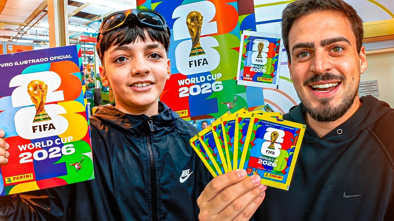JON VLOGS E 01 CONHECENDO A FABRICA DE FIGURINHAS DA COPA DO MUNDO PANINI
