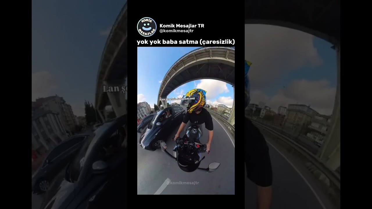 Motor gitti geçmiş olsun