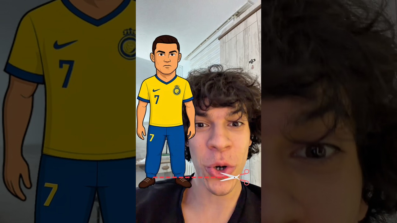 ronaldoya şort yapıyom