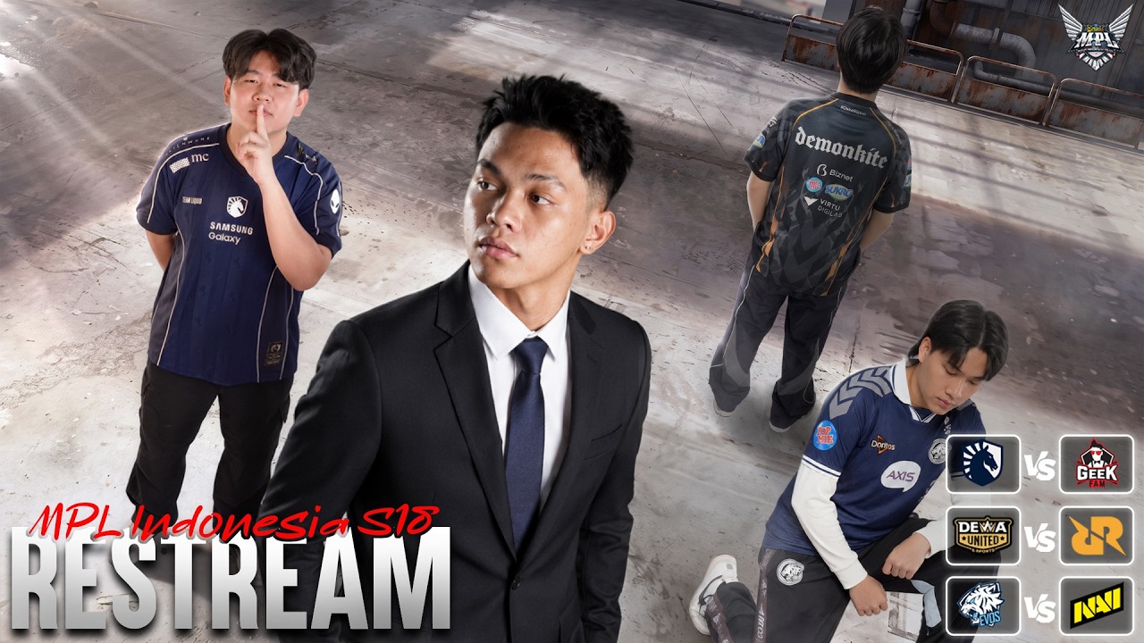 RESTREAM MPL INDONESIA S18 EVOS VS NAVI