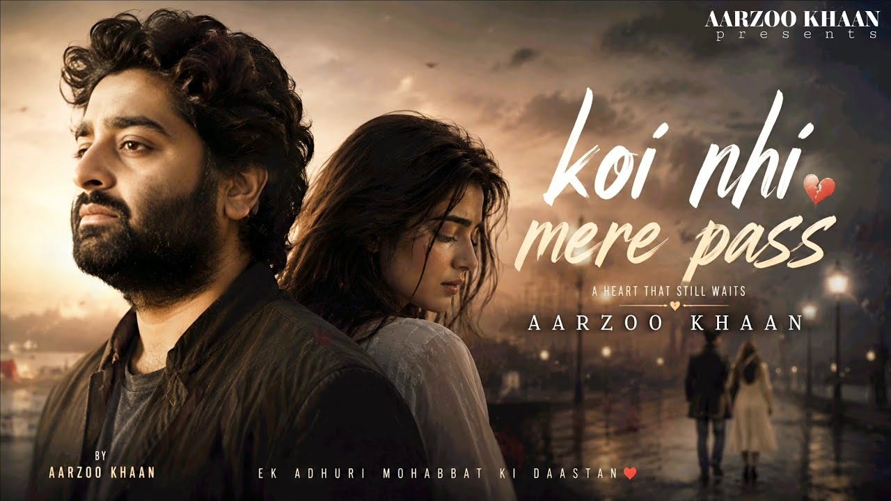Koi Nhi Mere Pass – Aarzoo Khaan | Emotional Hindi Sad Song | New Song 2026 | Arijit Singh Vibe
