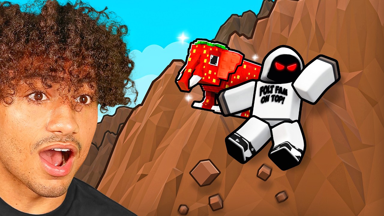 ROBLOX CLIMB MOUNTAIN FOR BRAINROTS..