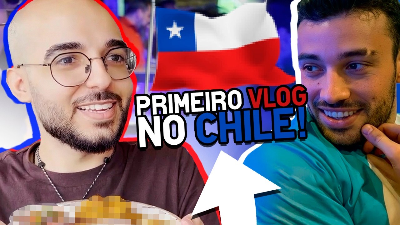 VLOG da Minha VIAGEM PARA O CHILE! | NÃO ESPERAVA POR ISSO... 😬