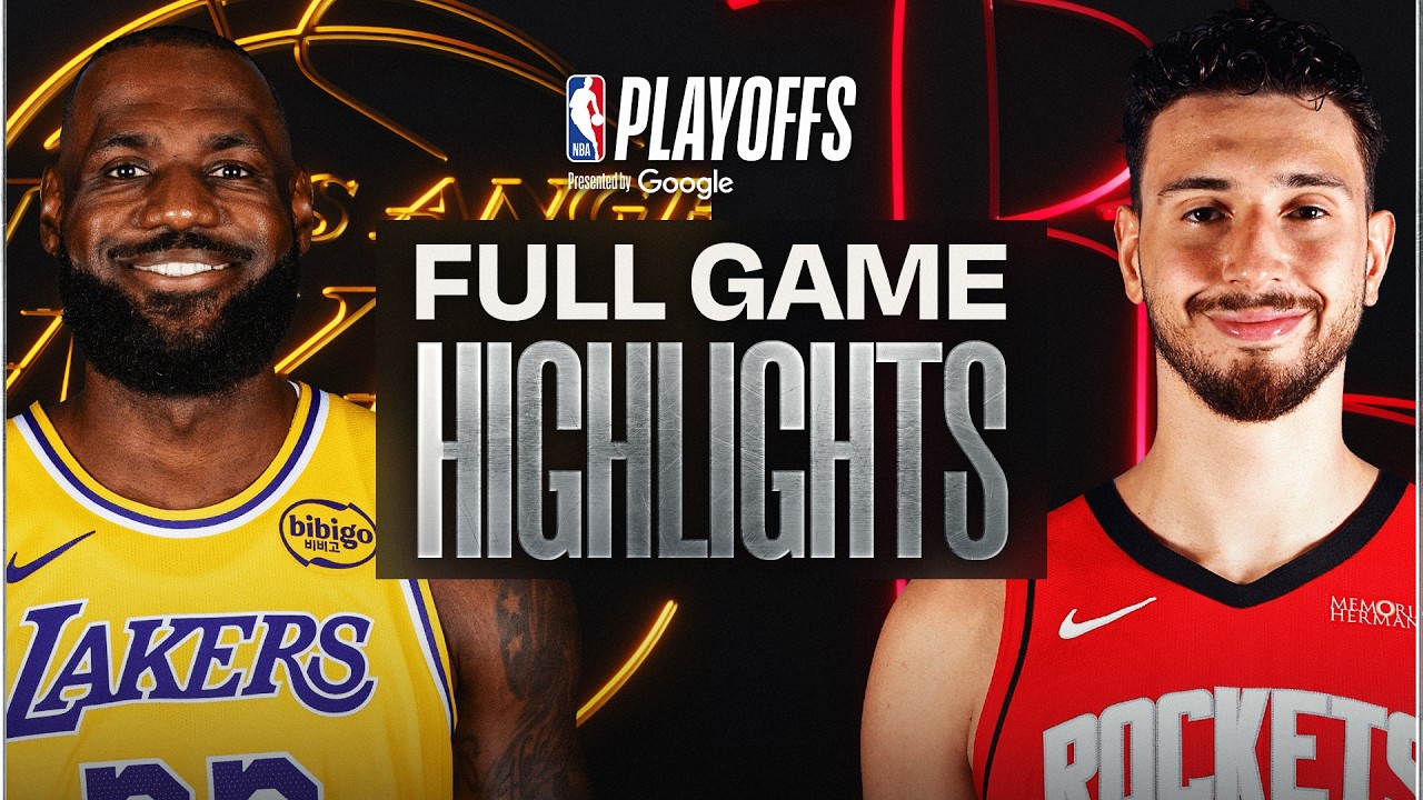 #4 LAKERS at #5 ROCKETS | FULL GAME 3 HIGHLIGHTS | April 24, 2026