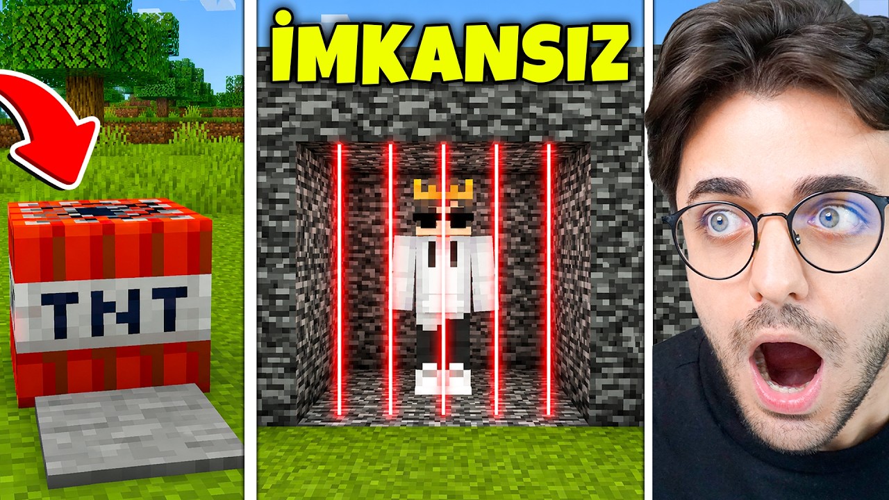 MİNECRAFT'IN EN İMKANSIZ TUZAKLARINI TEST ETTİM !