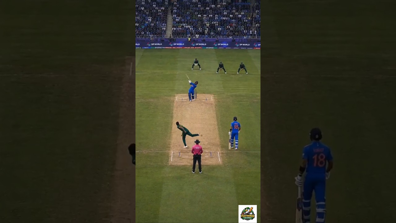 OMG ! Batsman's Six CRASHES Into Broadcast Drone 😱🏏