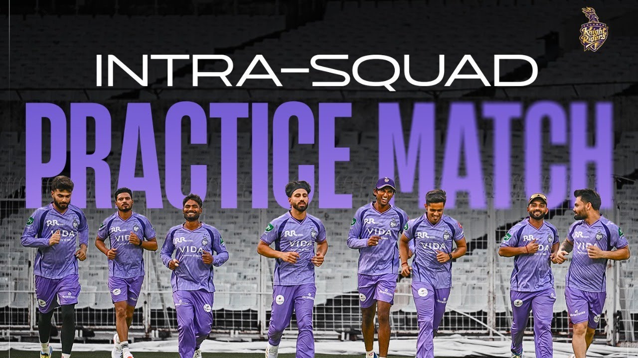 Kolkata Knight Riders Intra-Squad Practice Match 1 | Knight LIVE | KKR 2026