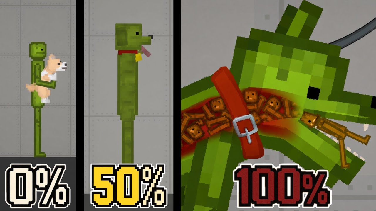 Aku 100% MELON DOG di Melon Sandbox