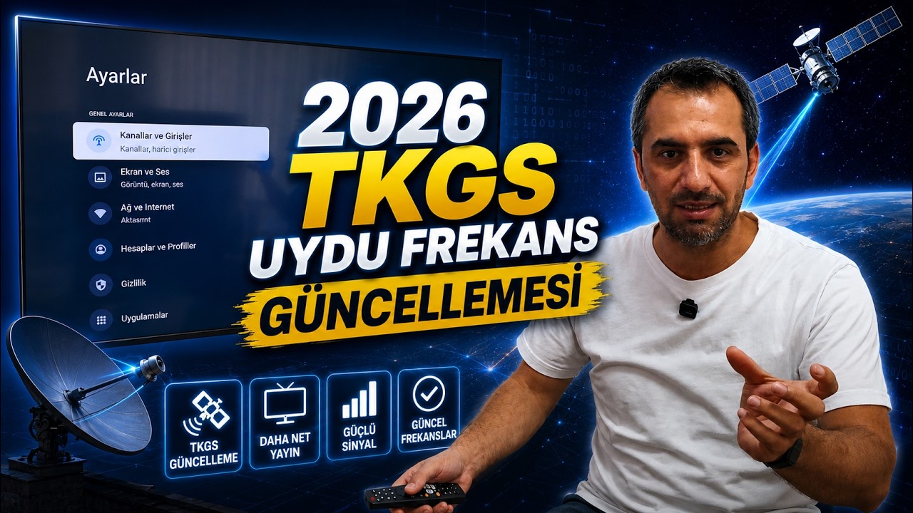 2026 Uydu Frekans Güncellemesi Nasıl Yapılır? | TKGS - Manuel