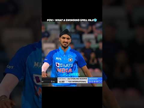 The legendary swinger Arshdeep Singh!🥶