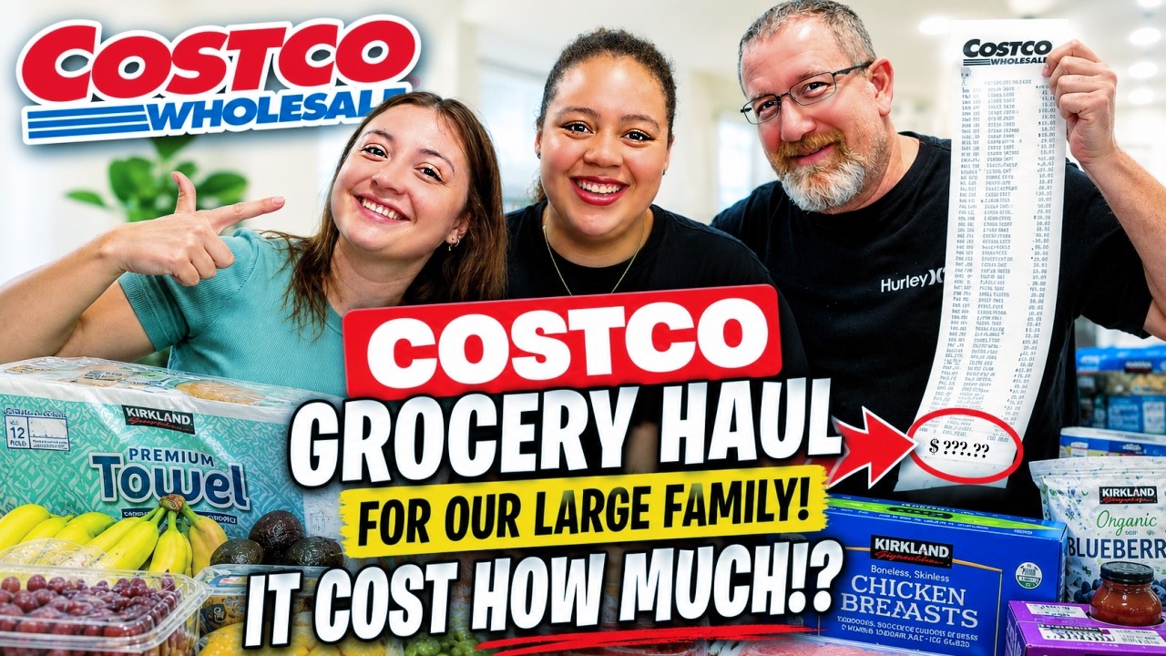 Costco Haul for Our Big Family! (It Cost HOW MUCH!?)