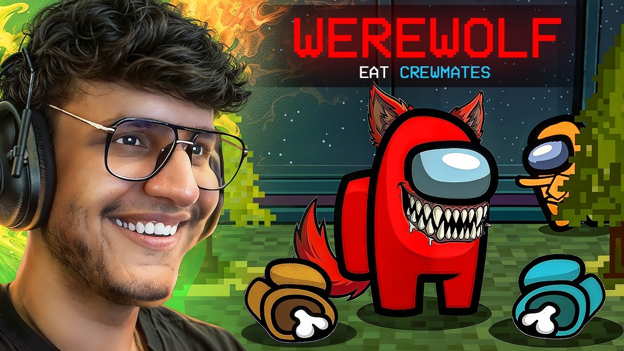 Among Us But I'm a Werewolf (Eat the Crewmates to Win)