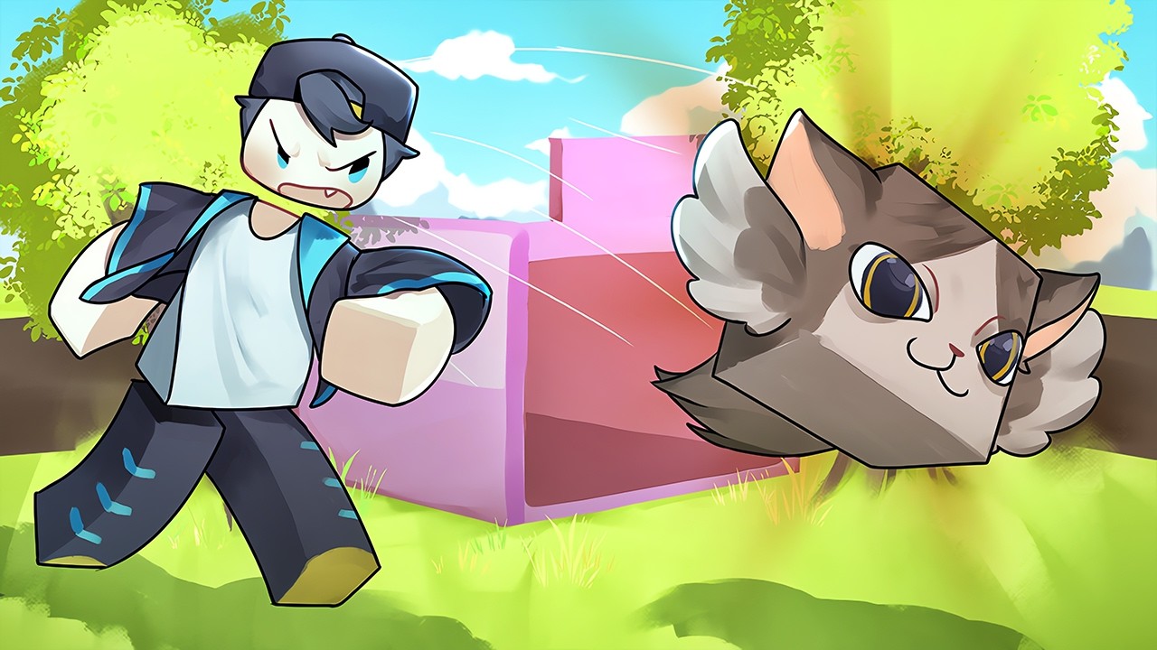 GG!! Lempar Lucky Block Termahal & Capai Area Final 🗿🔥🗿| Throw Lucky Blocks for Brainrots Indonesia