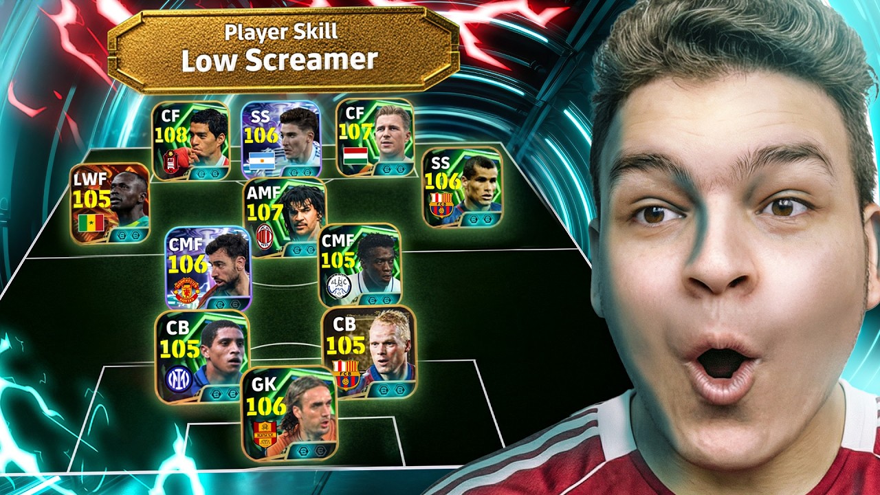 كل لاعب لو اسكريمر + قوه تسديد 103 هيخش للتشكيله 💥🤯 ملوك التسديد🔥! | eFootball 26