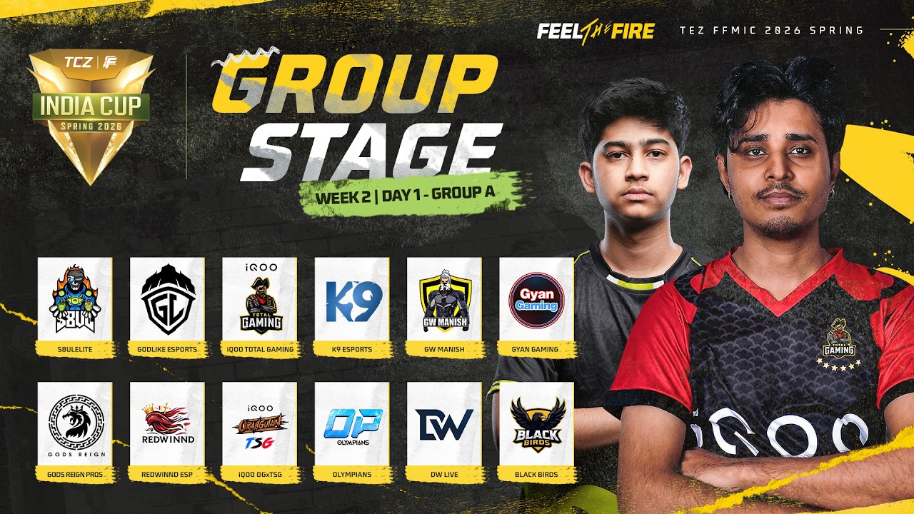 🔴 [HI] TEZ FFMIC 2026 Spring | Group Stage - Week 2 | Day 1 | Group A
