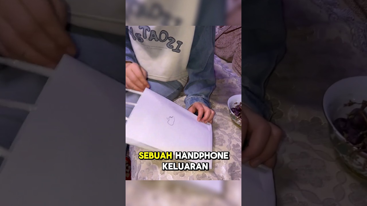 Unboxing handphone keluaran terbaru 🥳