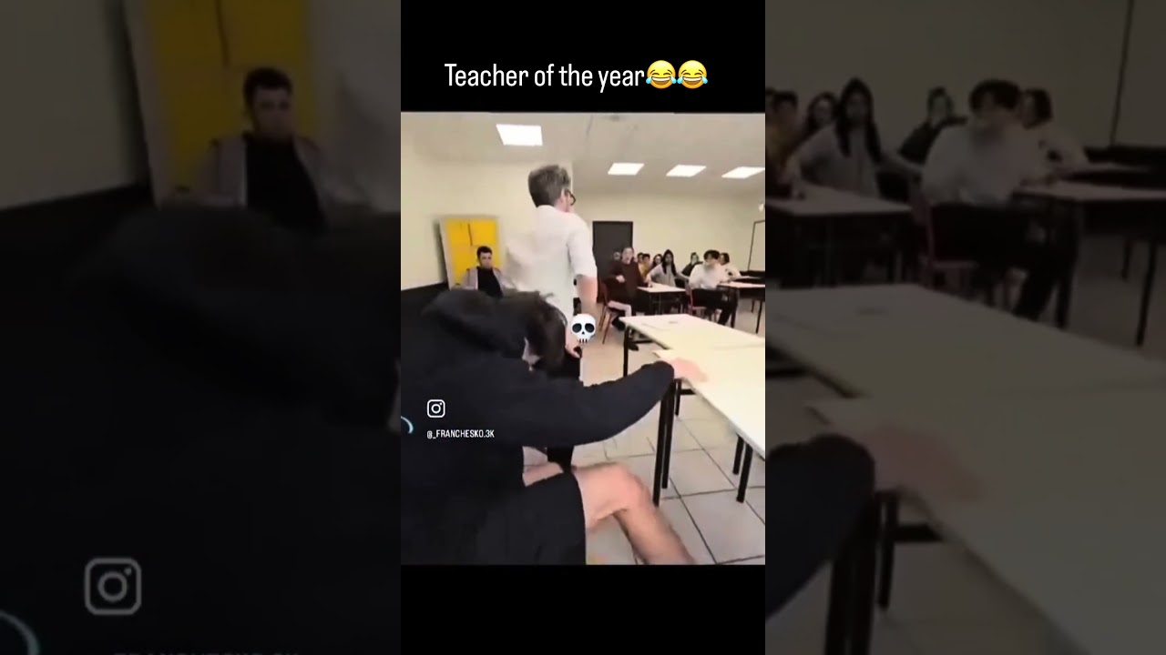 Teacher of the year 😂😂😂 #funny #comedy #comedyskits #teachers #fyp - Published by Relentless