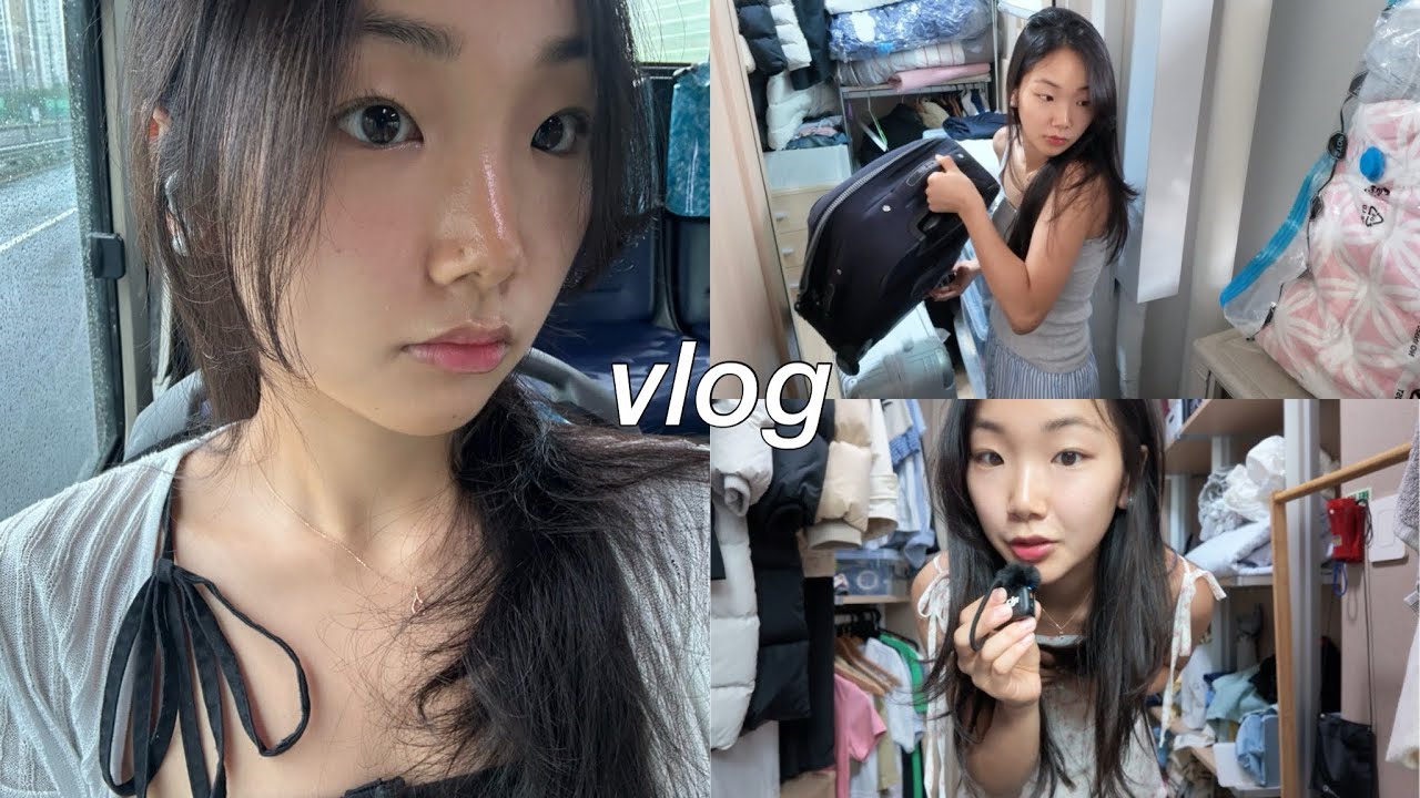 vida na coreia: fazendo malas p/ Japão, what's in my bag, date c/ a minha vó, pijama fofo, ootd