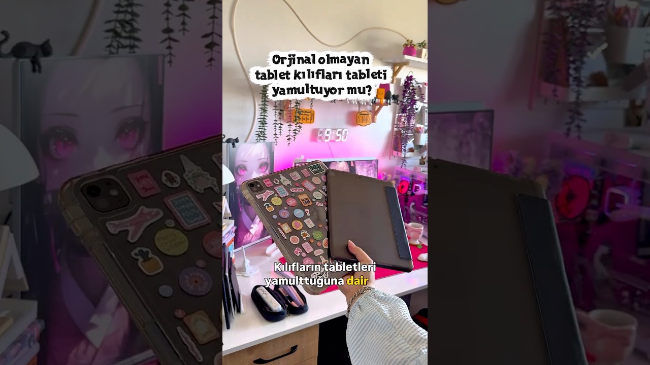 Orjinal olmayan kılıflar tableti yamultuyor mu?