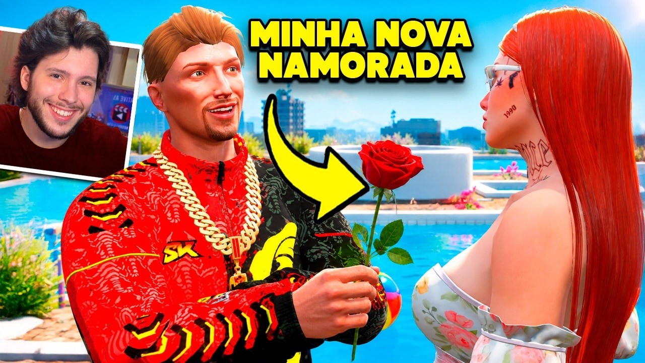 Essa é MINHA NOVA NAMORADA no GTA 5 RP!!