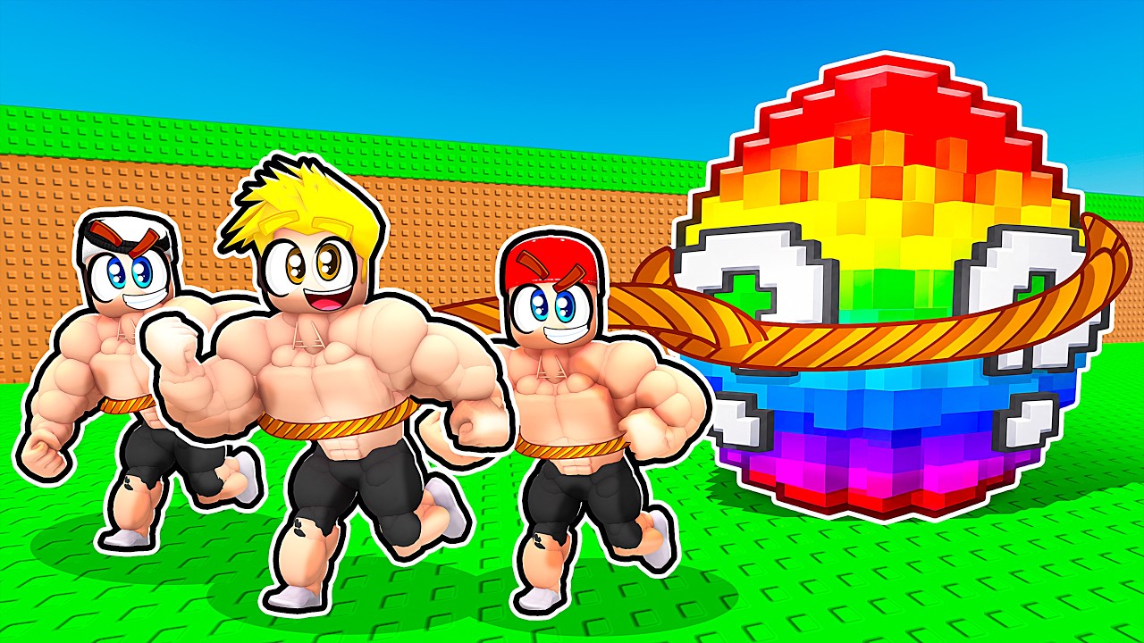 تحدي سحب البيضة العملاقة 😱🔥Steal An Egg