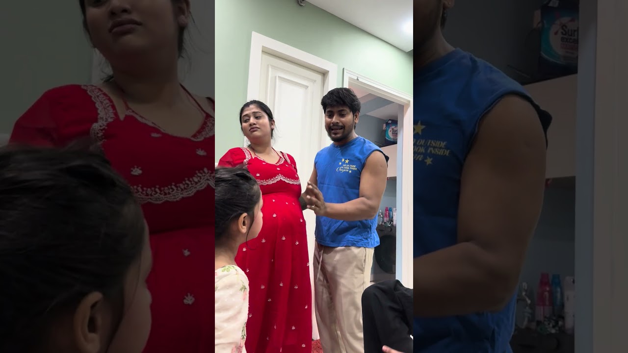 Pregnancy me aise karne se mampi ko bahut relax milta hai #shorts