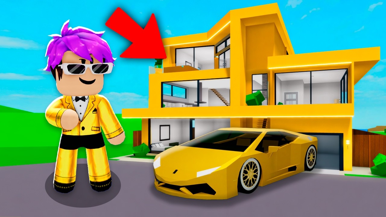 VIREI O BEBÊ MAIS RICO do BROOKHAVEN