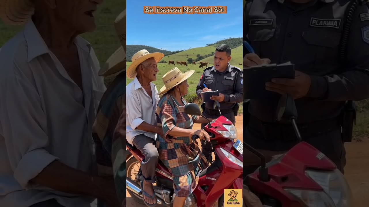 Blitz POLICIAL: Velhinhos em Alta VELOCIDADE. #viral #engraçado #piadasrapidas #humor