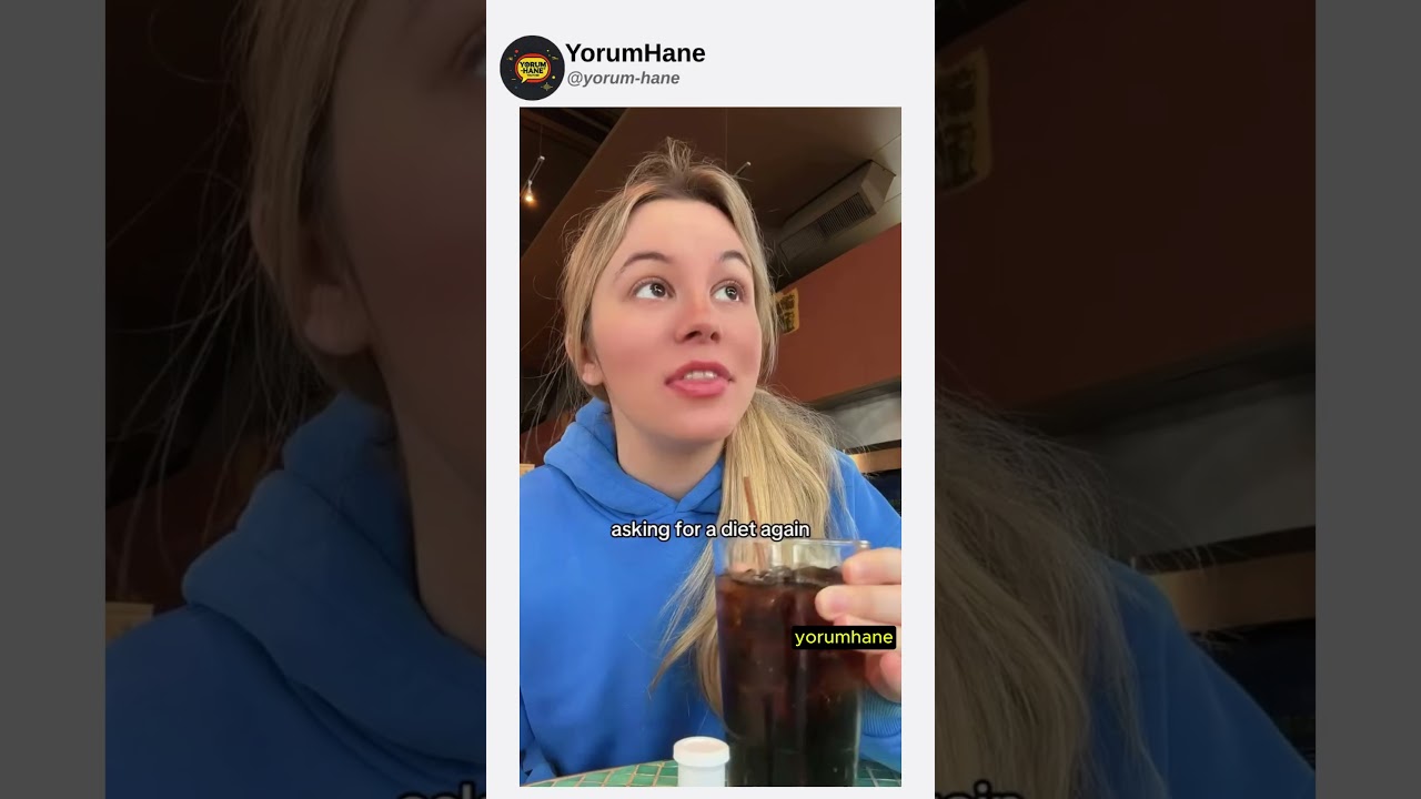 Komik Instagram Yorumları | Diyet kola söylemek nasıl mı... #komedi #komik #mizah #youtubeshorts