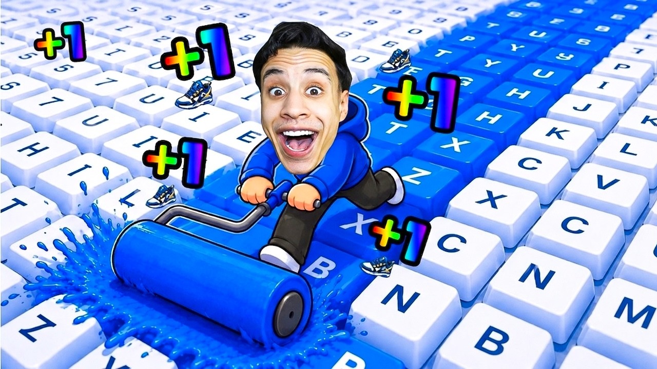 لوّنت عالم  الكيبورد في روبلوكس! 😱