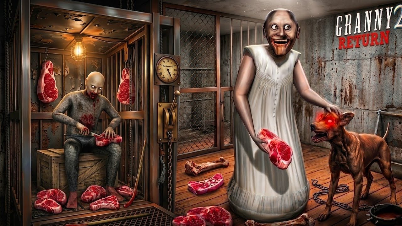 New dog pet and Elevator escspe in granny 2 full gameplay on vtg!