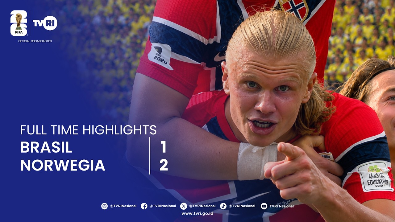Full Time Highlights | Brasil 1 - 2 Norwegia | FIFA World Cup 2026