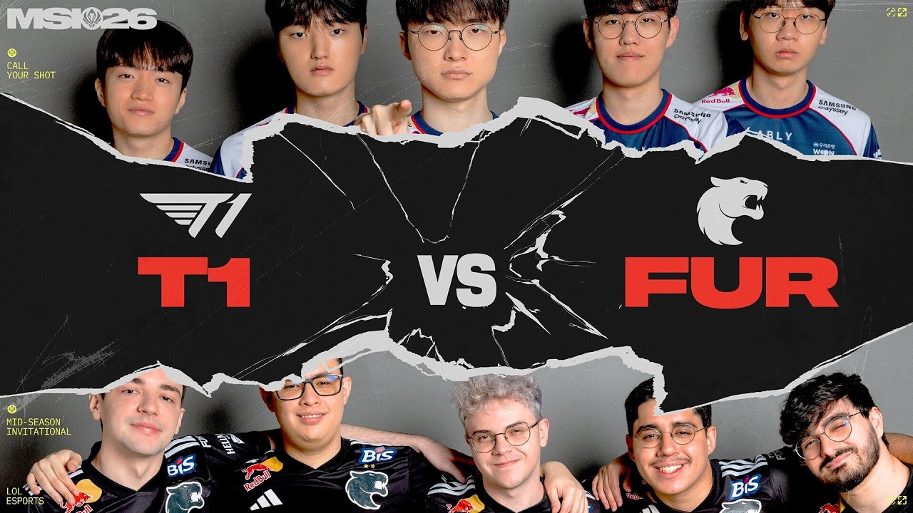 T1 vs FUR | MSI 2026 |  Bracket Stage Day 4